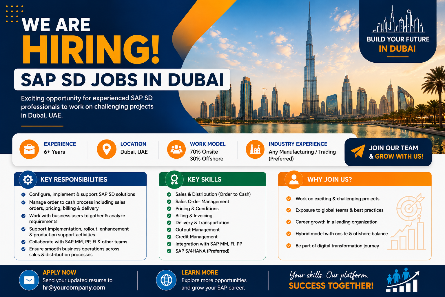 SAP SD Jobs in dubai