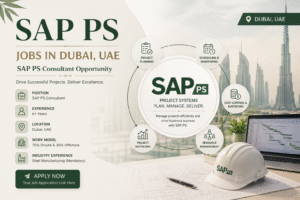SAP PS Jobs in Dubai